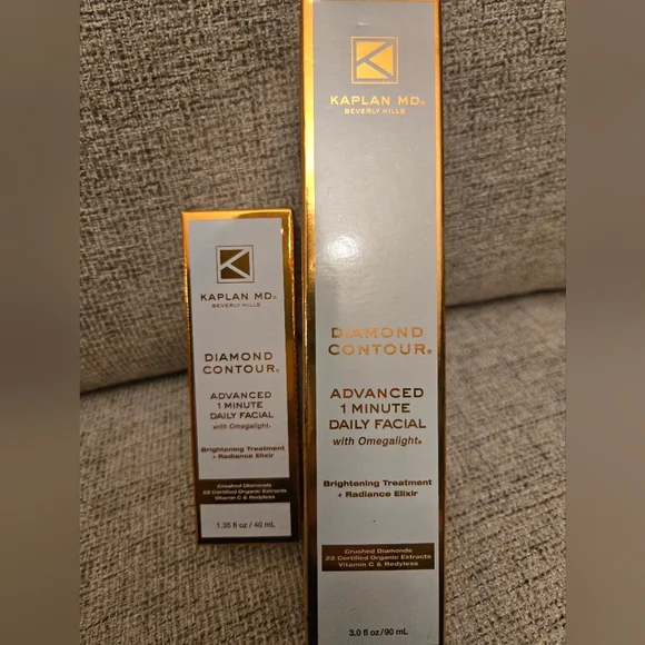 Kaplan MD Beverly Hills Diamond Contour Advanced 1 Minute Daily Facial x2